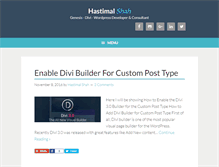 Tablet Screenshot of hastishah.com
